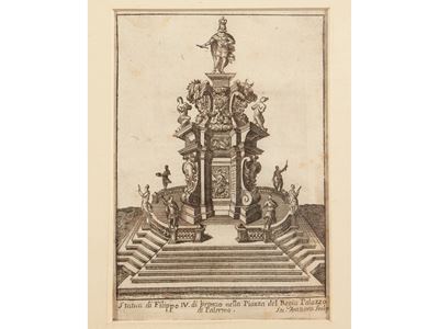 Statua di Filippo IV - Statua di Filippo V