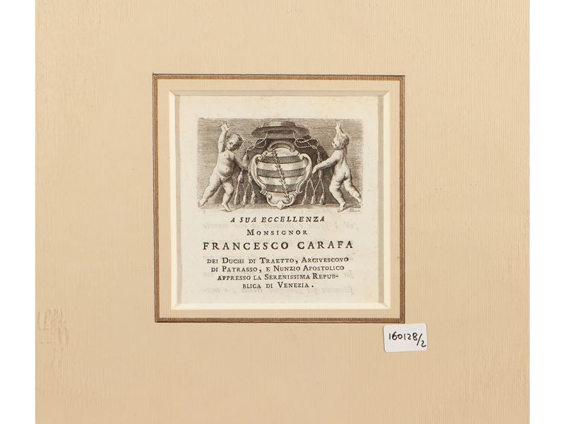 Thomas Salmon - Dediche a Francesco Carafa e a Agostino Forno Patrizio Palermitano