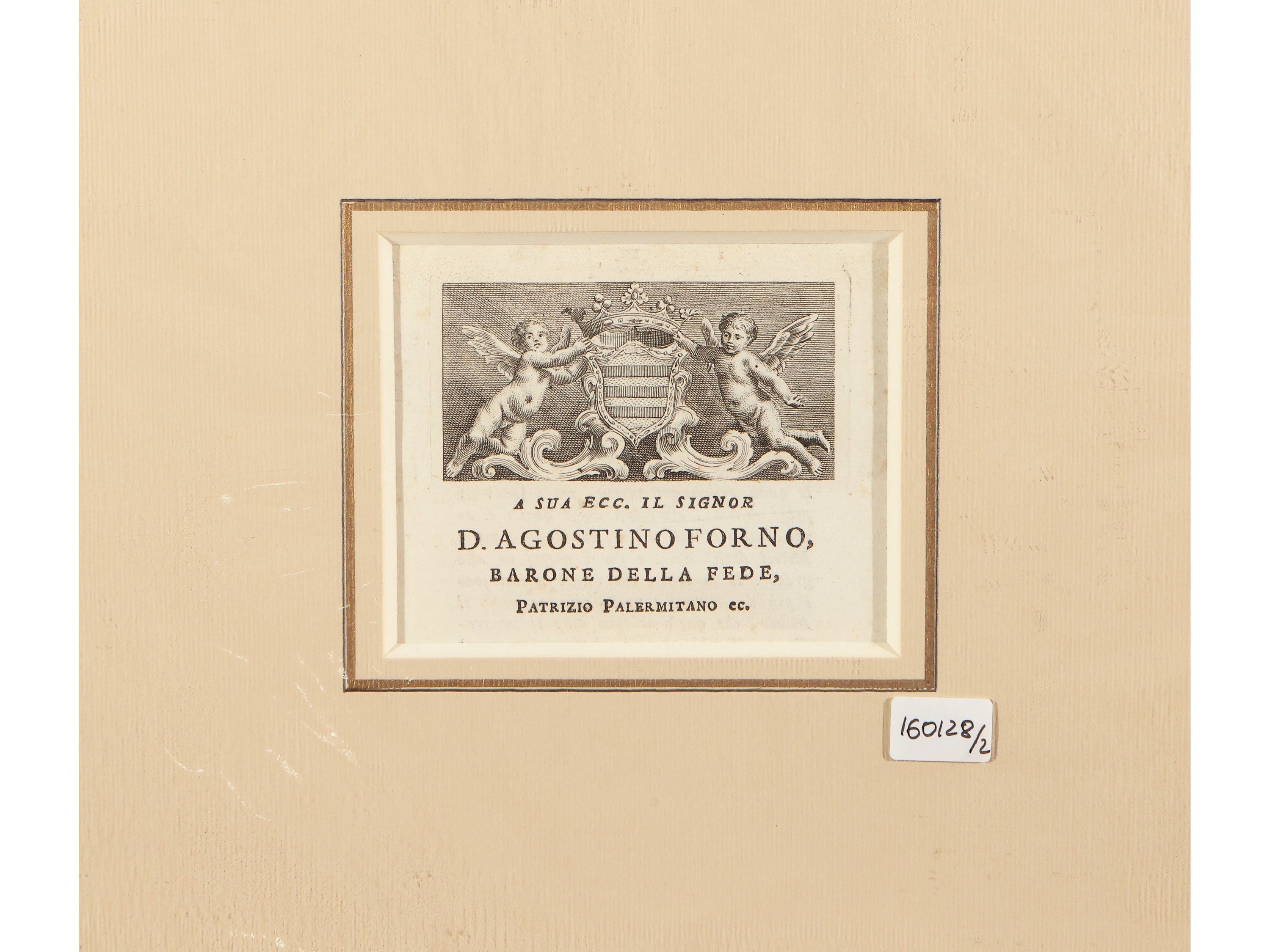 Thomas Salmon - Dediche a Francesco Carafa e a Agostino Forno Patrizio Palermitano