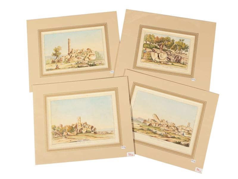 John Goldicutt - Rovine di Agrigento e di Selinunte