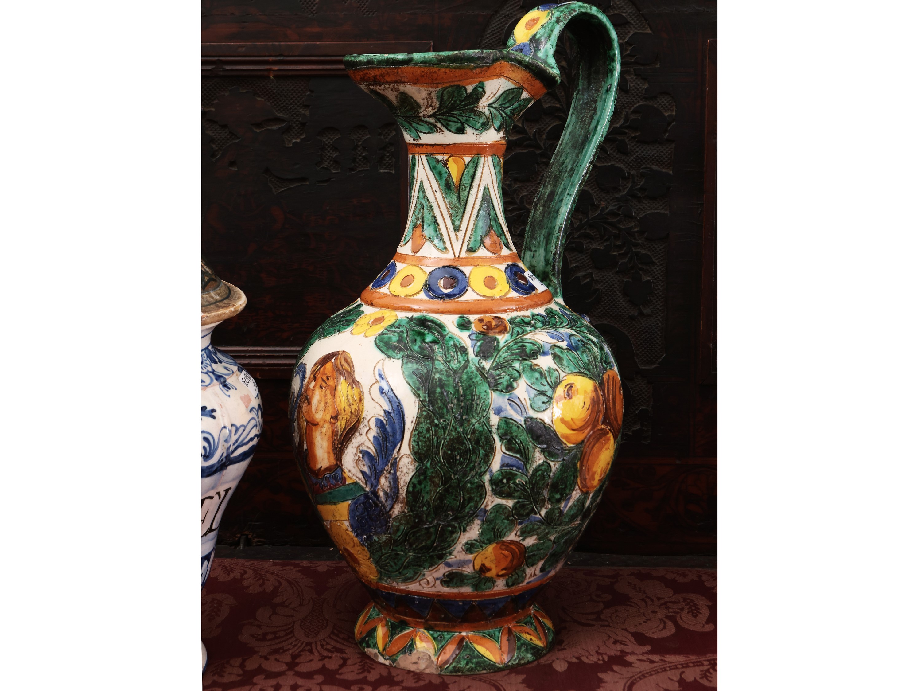 Lotto di Accessori in Ceramica e Maiolica