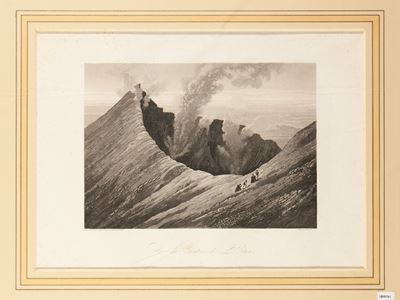 Vue Du Cratere De L'etna