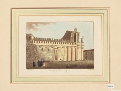 Temple Of Minerva, Syracuse 1802