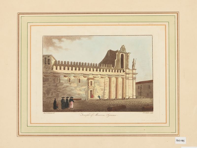Temple Of Minerva, Syracuse 1802