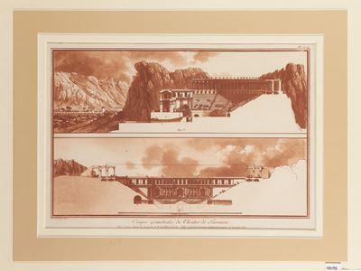 Coupes Géométrales Du Théatre De Taormine