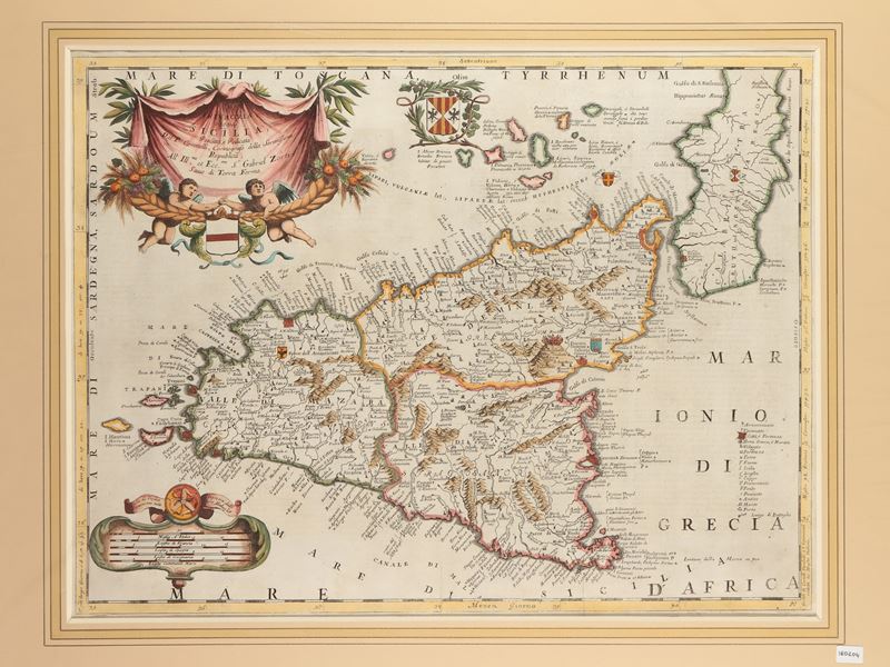 Vincenzo Maria Coronelli - Trinacria Hoggidi Sicilia