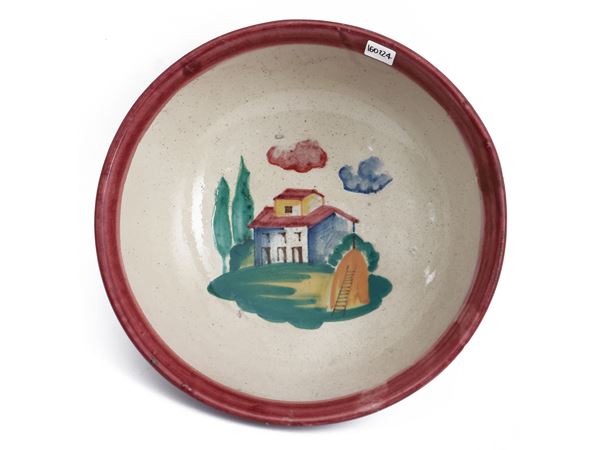 Ceramic bowl, Vietri manufacture
