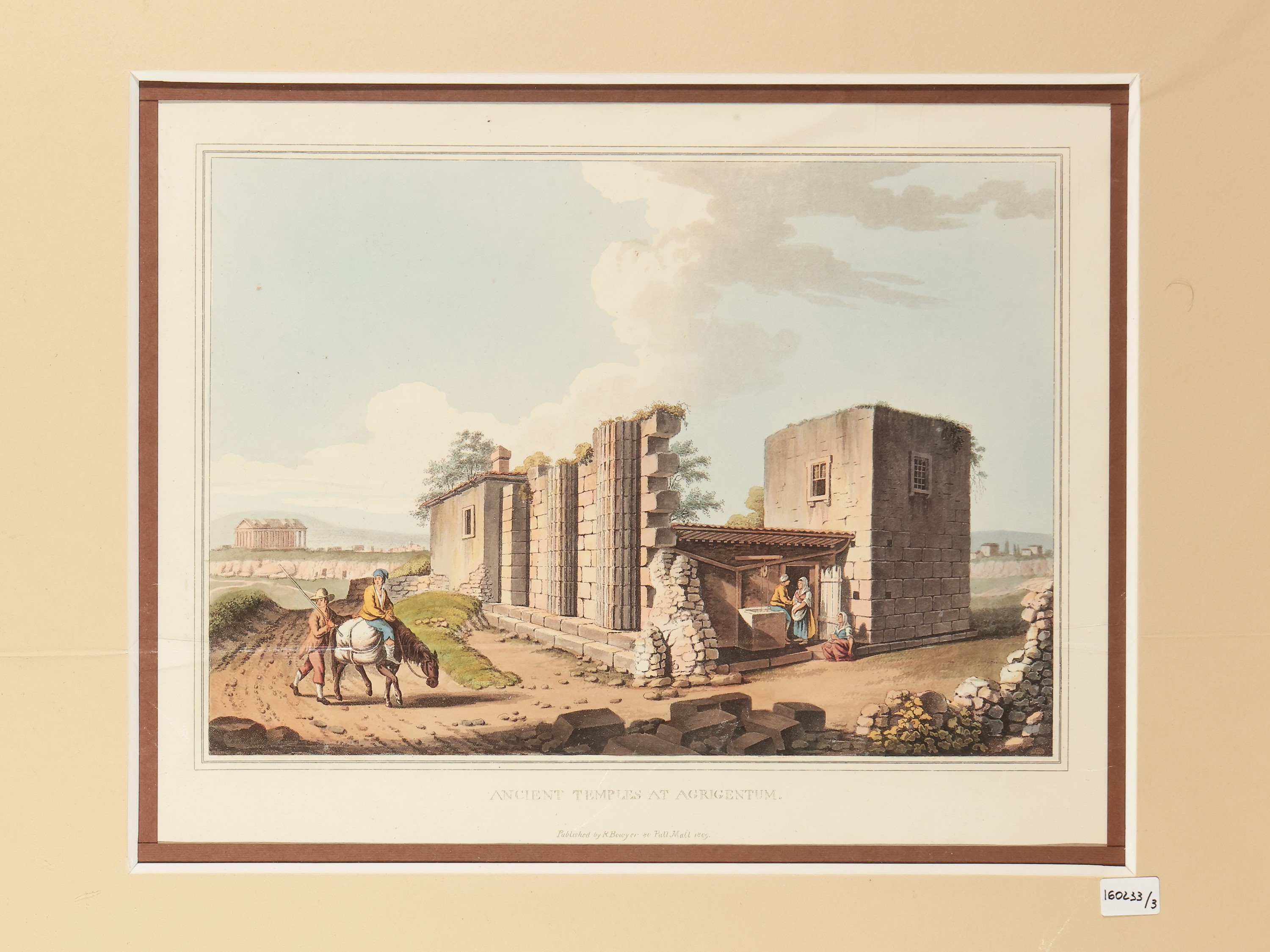 Luigi Mayer - Ruins Occasioned By The Earthquake At Messina - Ancient Temples At Agrigentum - Anc...
