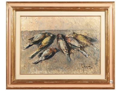 Natura Morta con Selvaggina 1955