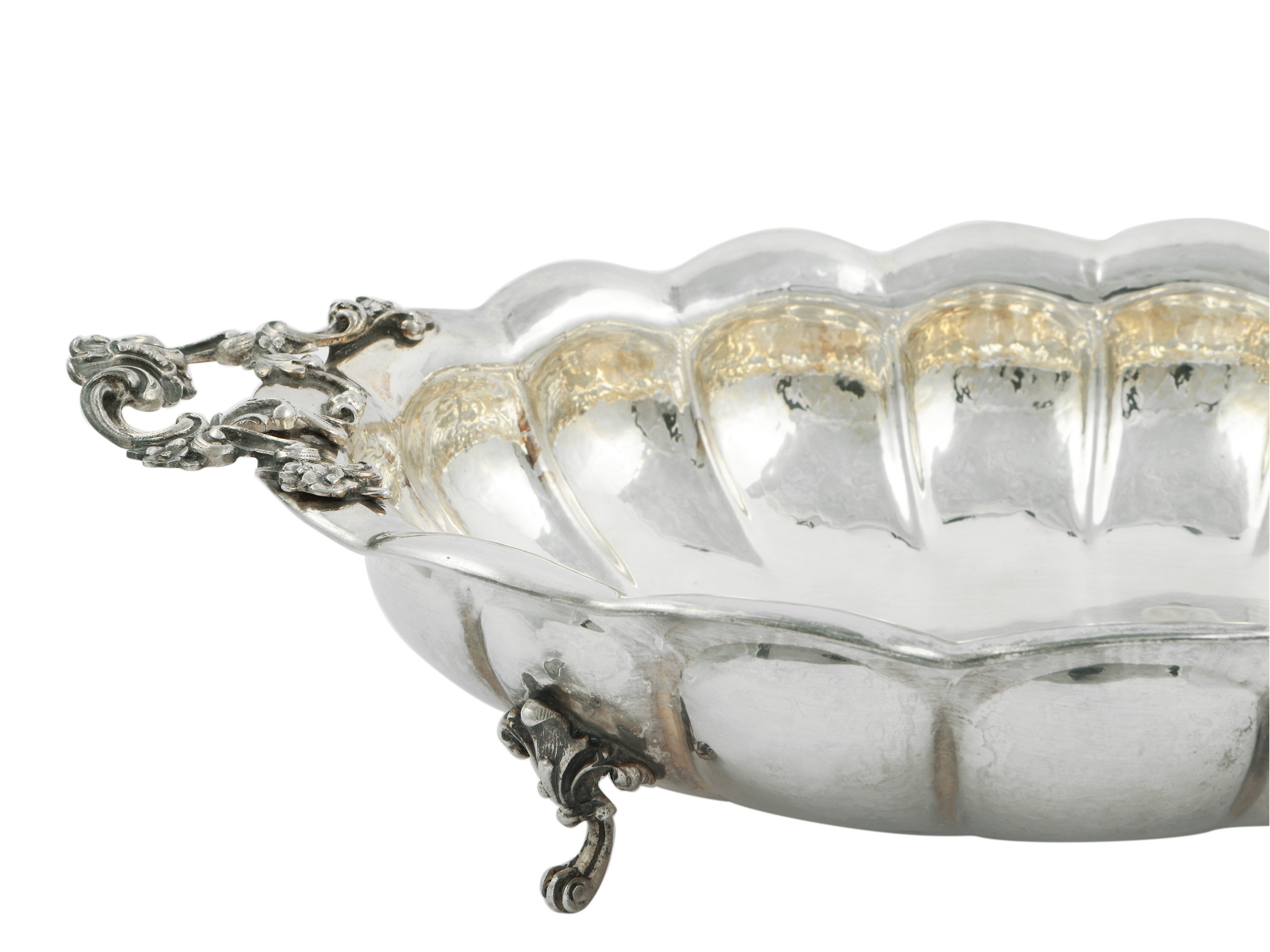 Cestino Centrotavola in Argento