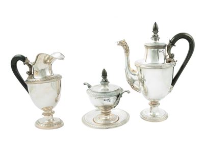 Servizio da Tè e Caffè in Argento