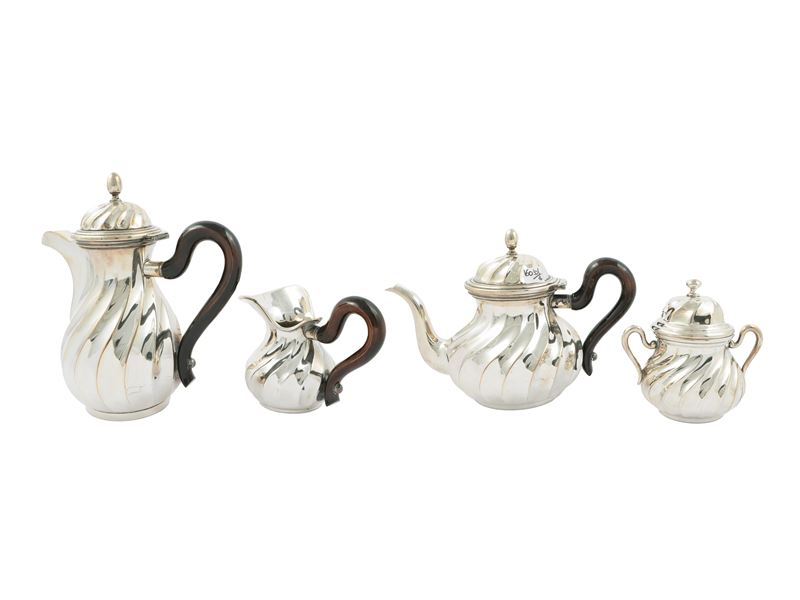 Servizio da Tè e Caffè in Argento, Bellotto Argenti Padova