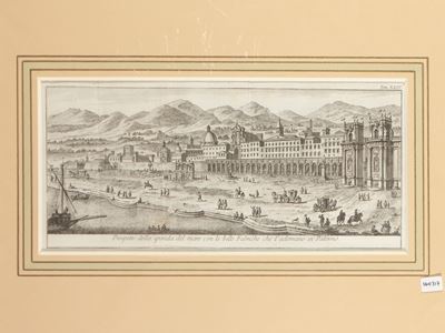Prospetto della Sponda del Mare con le Belle Fabriche che L'adornano in Palermo (1762)