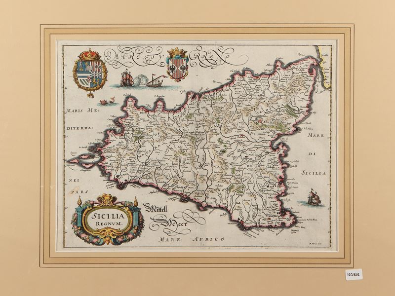 Matthäus Merian - Sicilia Regnum