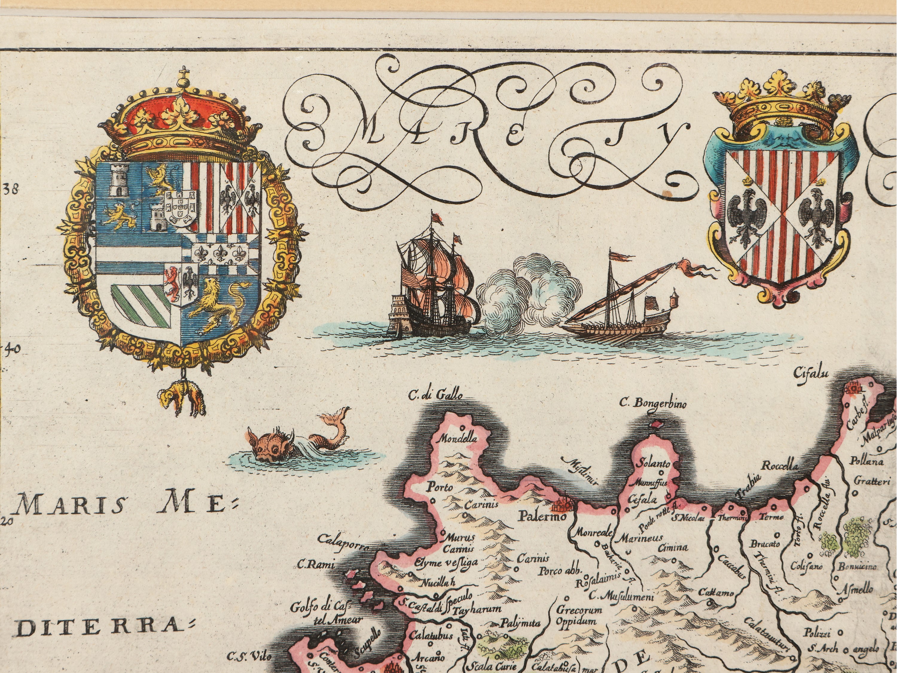 Matthäus Merian - Sicilia Regnum