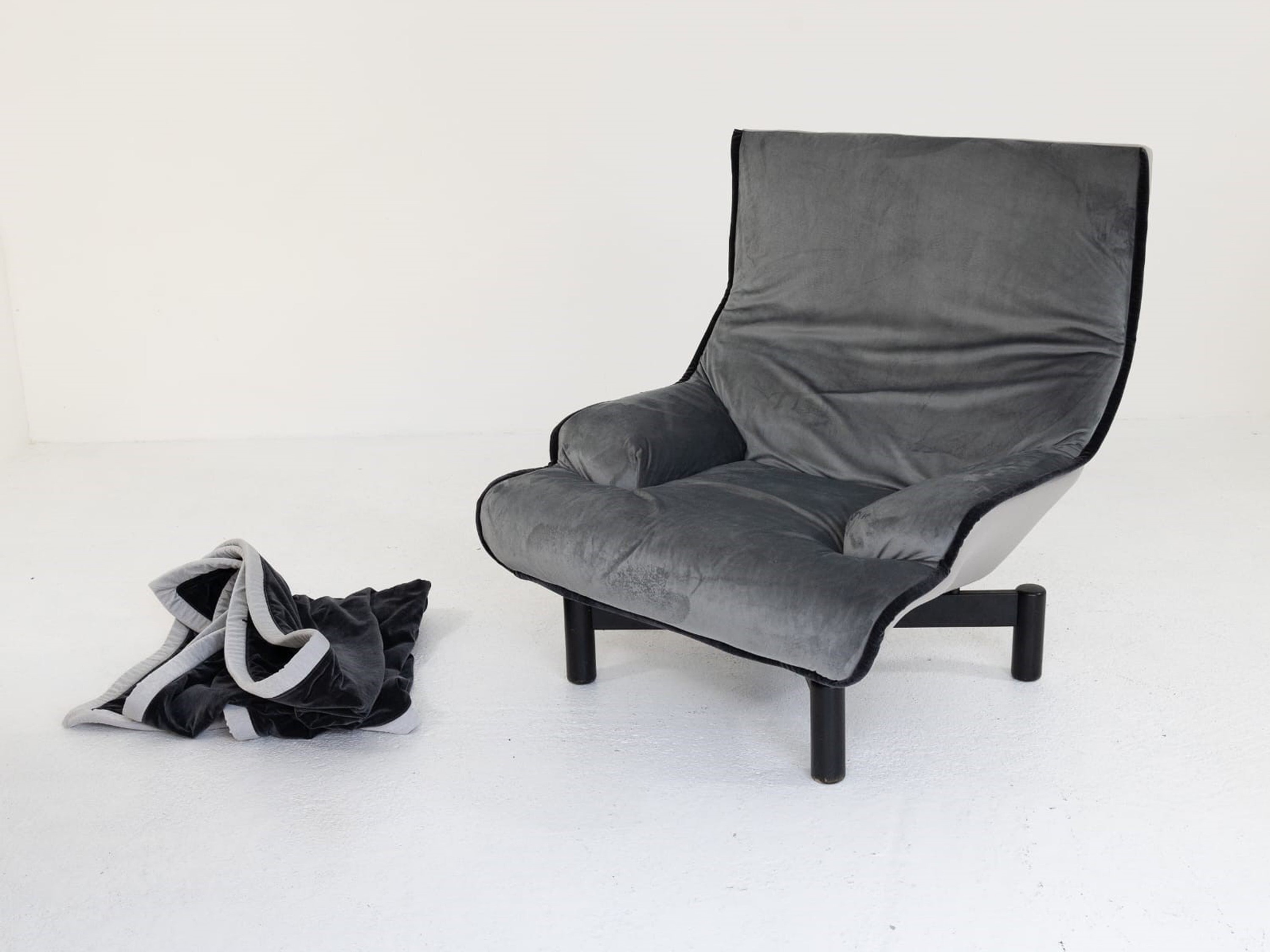 Sindbad armchair, Vico Magistretti for Cassina (Italy, 80s