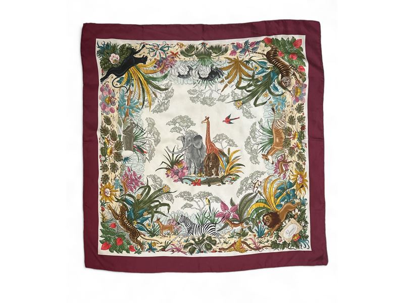Gucci, Foulard in Seta di Vittorio Accornero