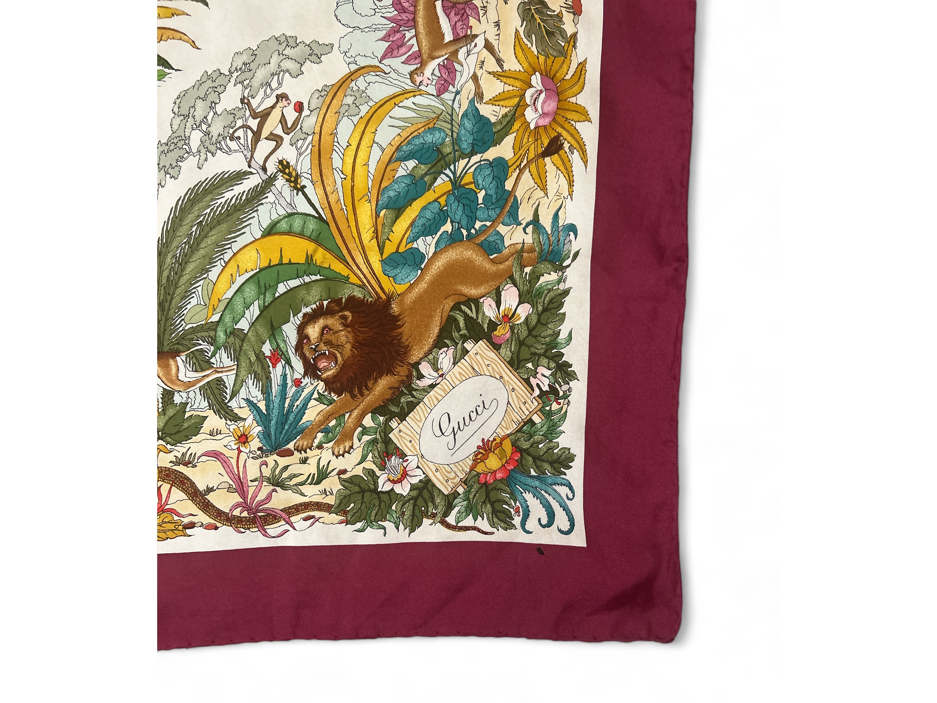 Gucci, Foulard in Seta di Vittorio Accornero