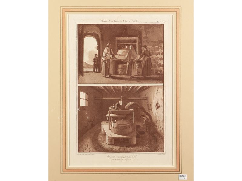 Jean-pierre Louis Laurent Houel - Moulin Domestique Pour le Blé - Frère Cordelier Queteur e Orfel...