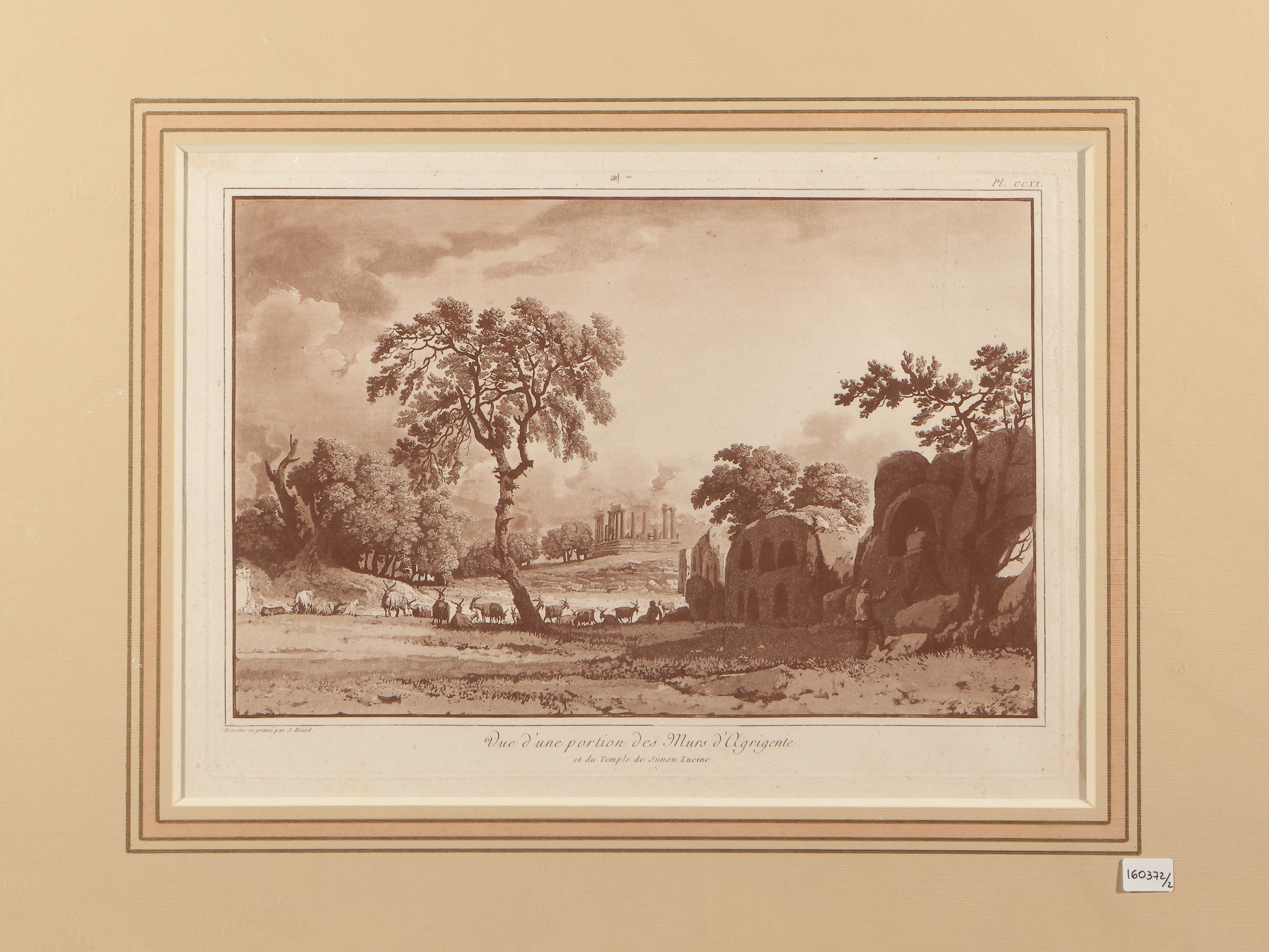 Jean-pierre Louis Laurent Houel - Entrée Unique De L'antique Forteresss De Cocale - Vue D'une Por...
