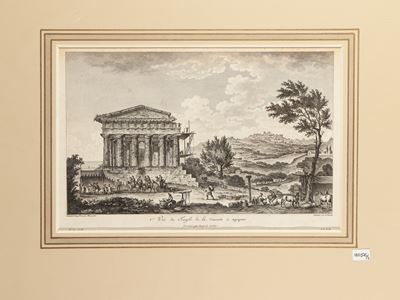1.re e 2.e Vue Du Temple De la Concorde À Agrigente