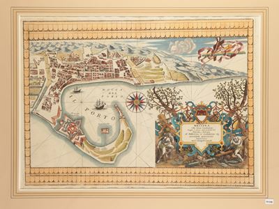 Messina Colle Nuove Fortificazioni Doppo L'anno 1677