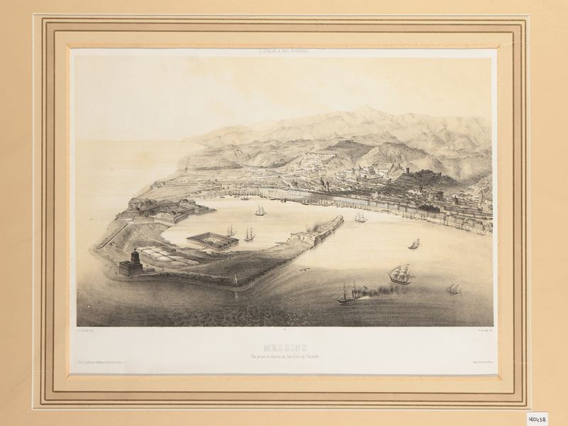 Messine. Vue Prise Au Dessu Du Garofalo De Caribde