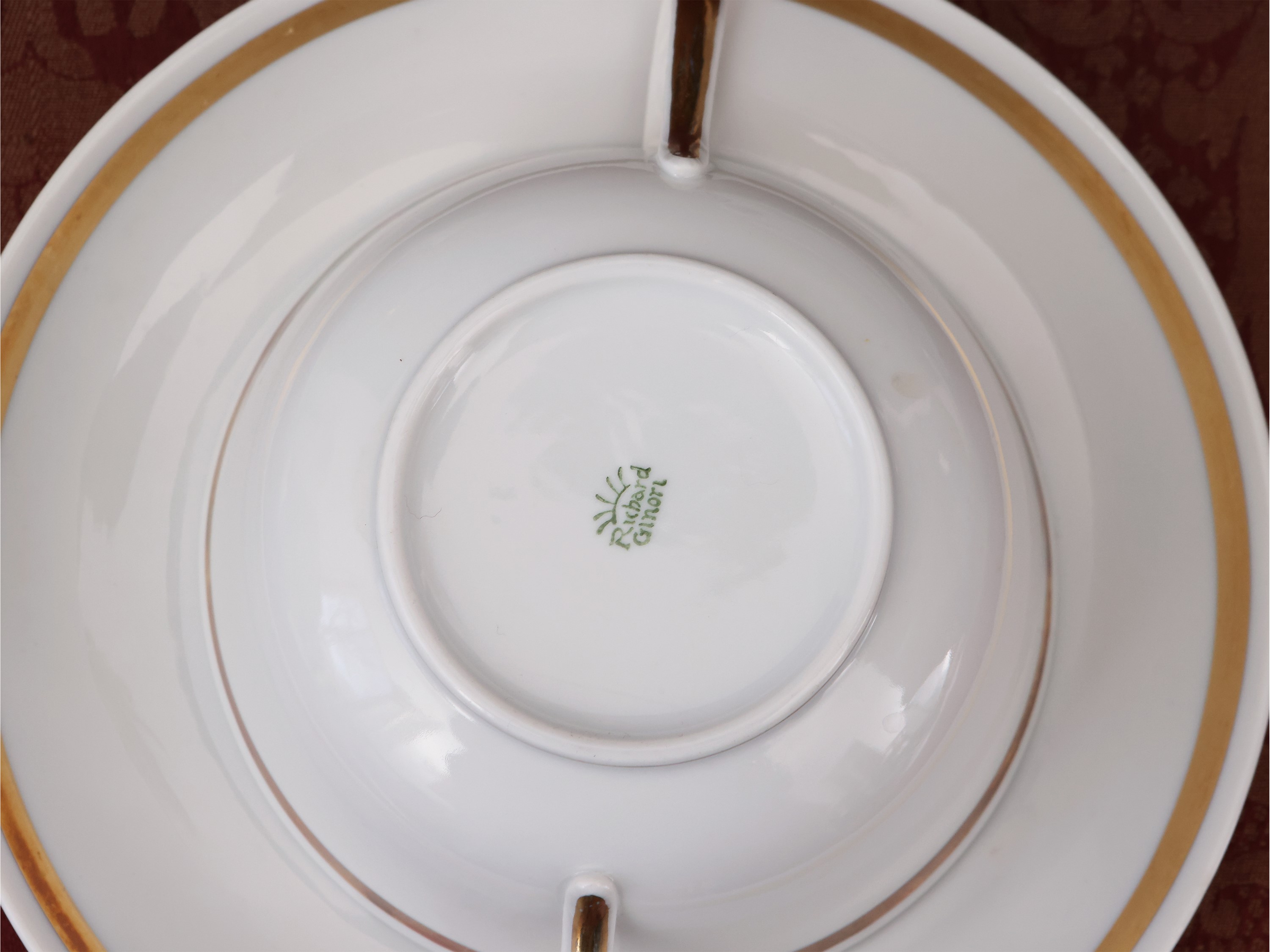 Serie di Dodici Tazze da Consommè in Porcellana, Richard Ginori