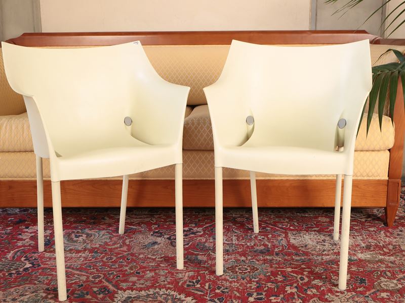 Serie di Quattro Poltroncine Dr. No, Philippe Starck per Kartell