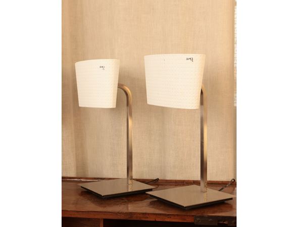 Pair of table lamps, Fontana Arte