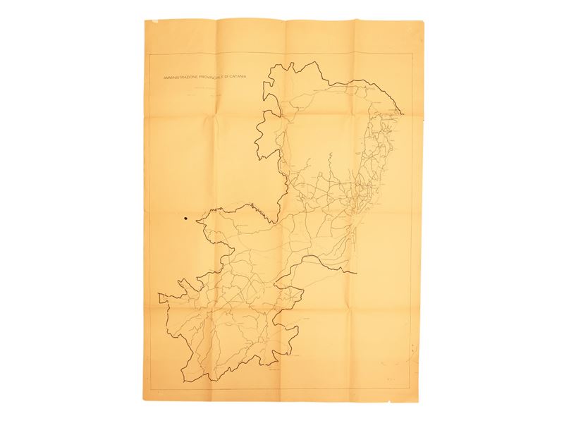 Mappa della Rete Stradale di Catania