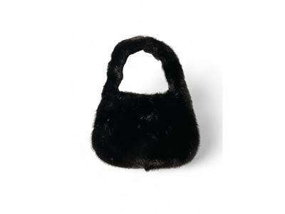 Gucci, Mini Bag in Visone Nero