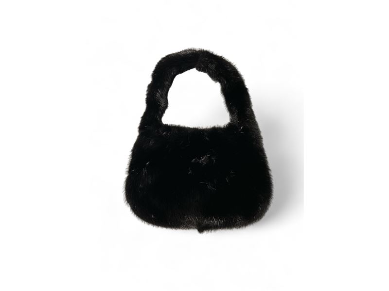 Gucci, Mini Bag in Visone Nero