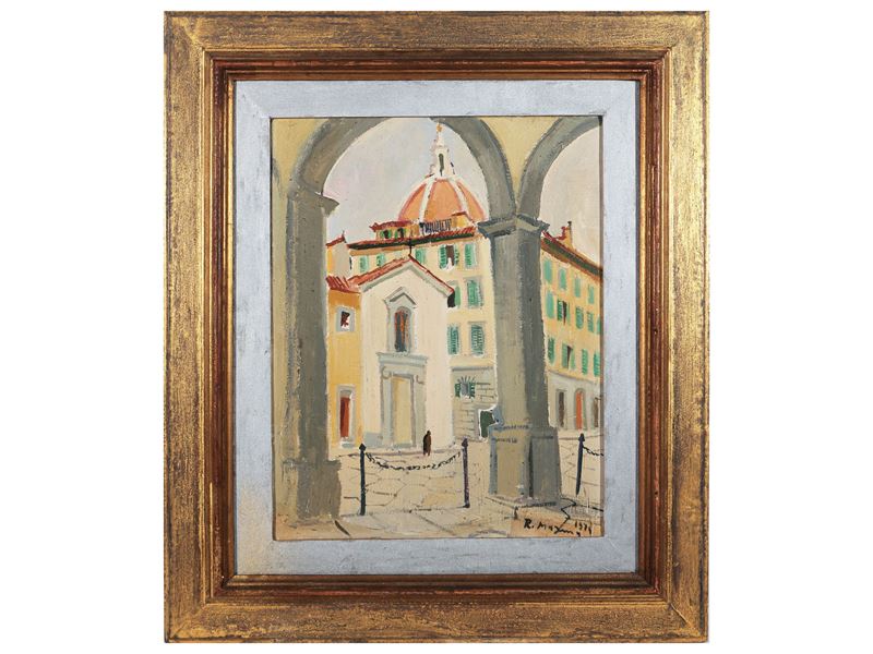 Rodolfo Marma - Arcate di S. Maria Nuova 1974
