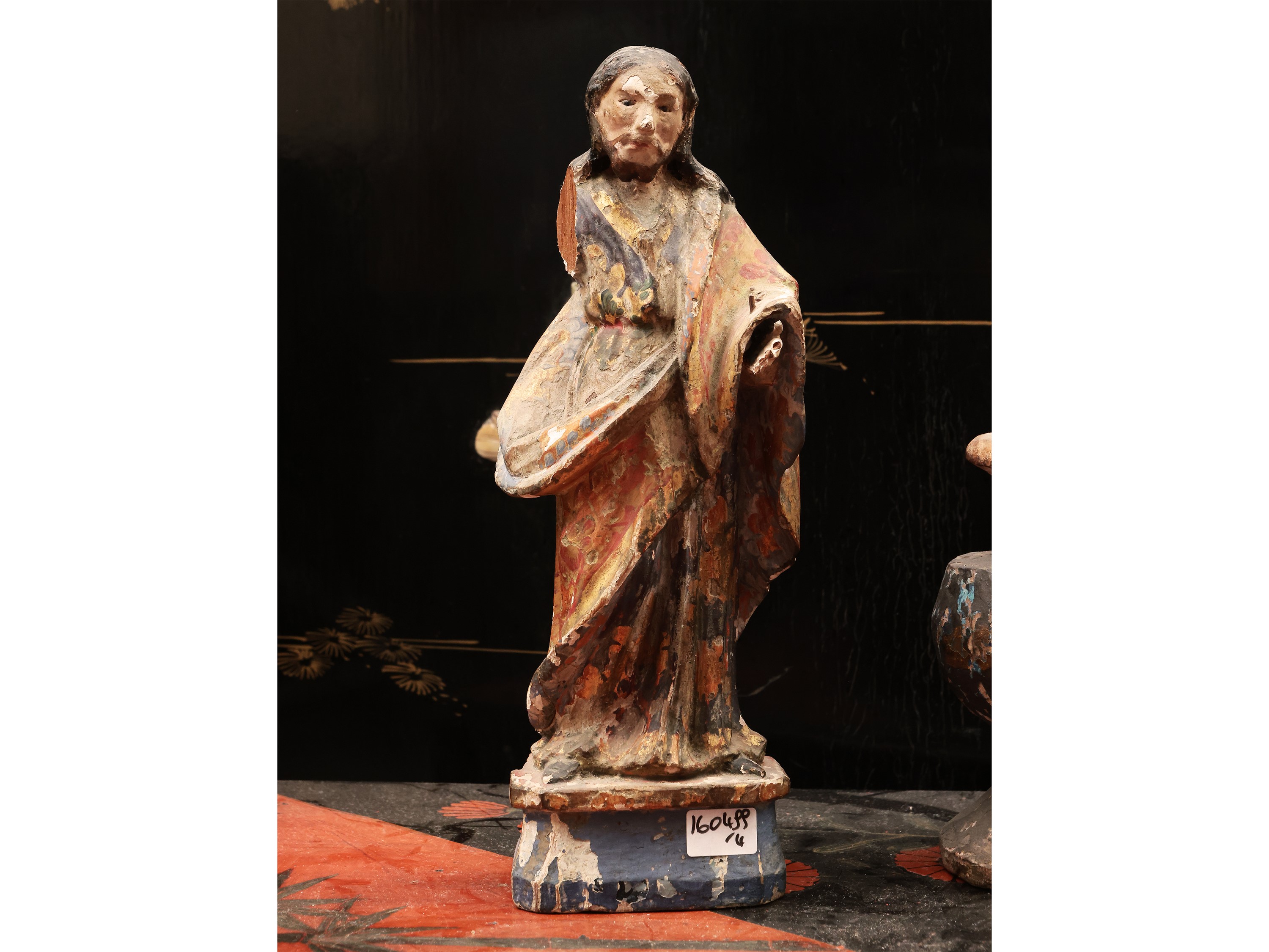 Quattro Figure Lignee, Probabile Arte Orientale