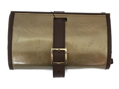 Salvatore Ferragamo Limited Edition, Beauty Case a Rullo in Pelle