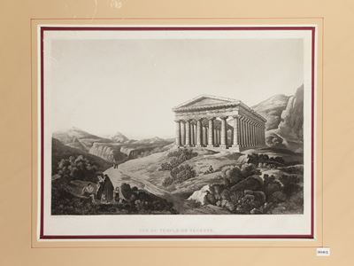 Vue Du Temple De Ségeste