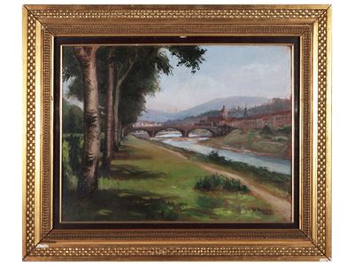 Scorcio di Firenze 1949