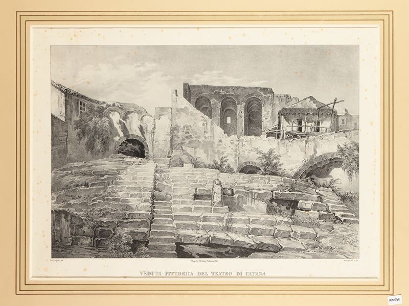 Veduta Pittorica del Teatro di Catana 1843