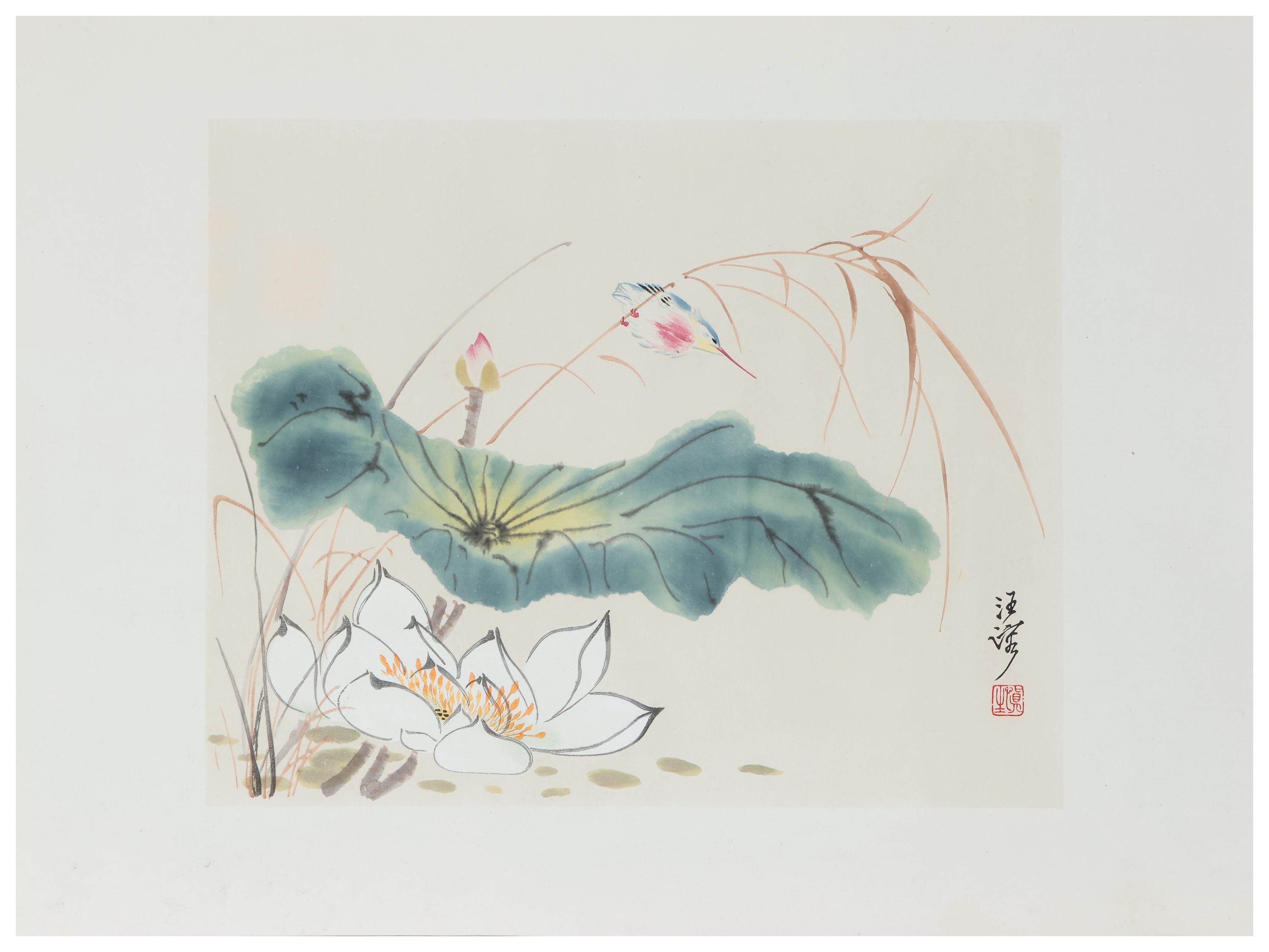Serie di Dieci Litografie, Cina XX Secolo