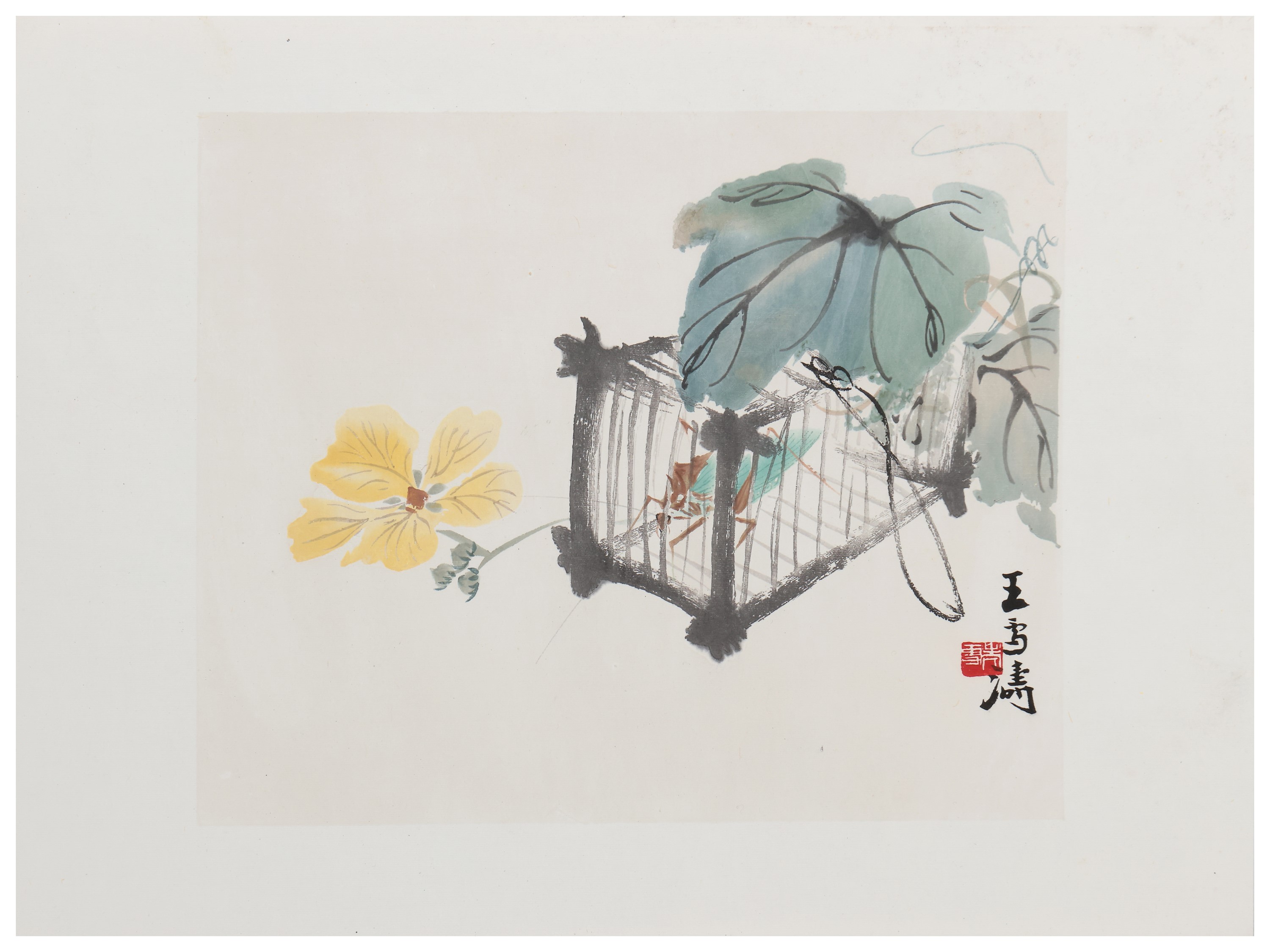 Serie di Dieci Litografie, Cina XX Secolo