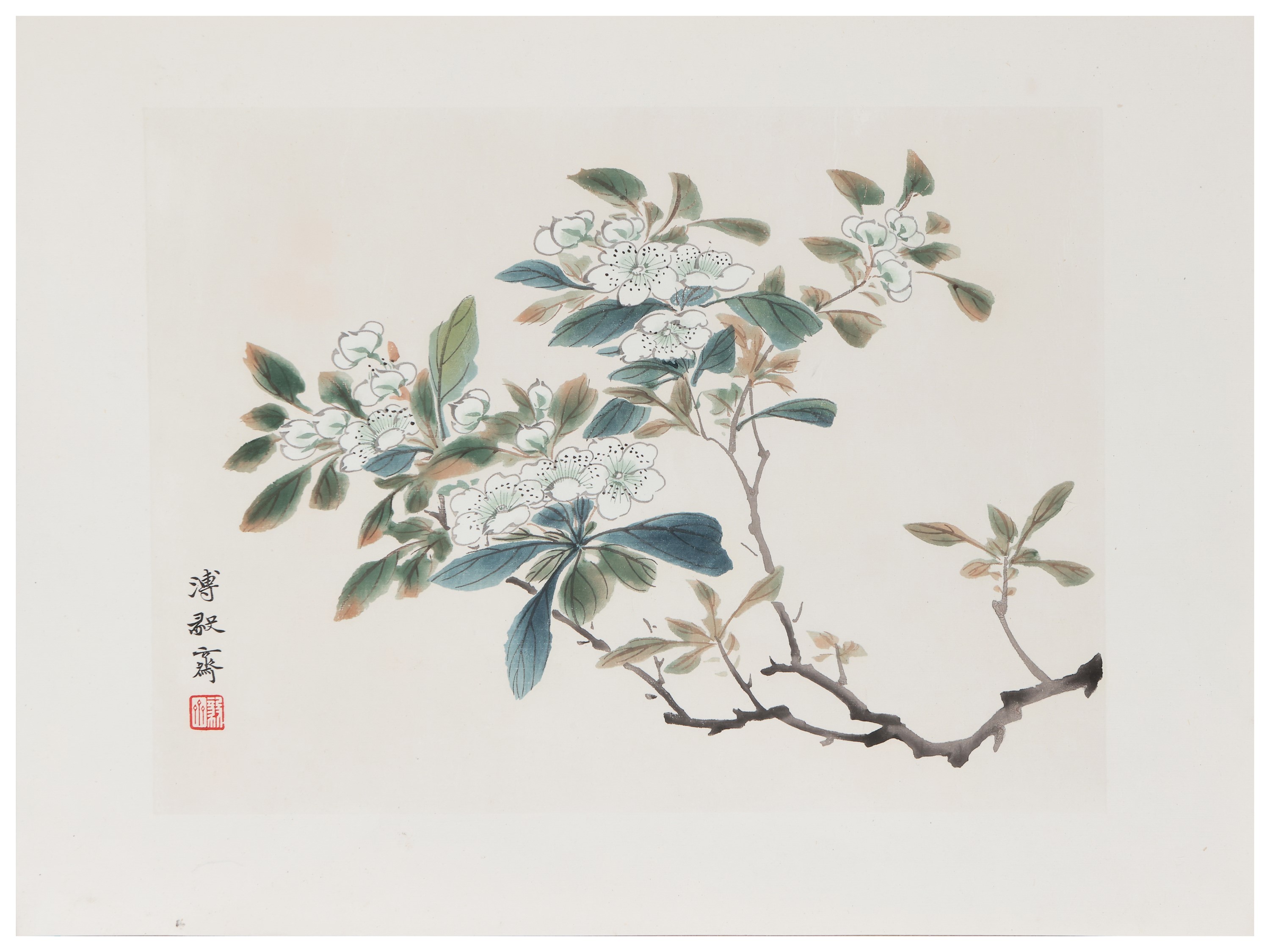 Serie di Dieci Litografie, Cina XX Secolo