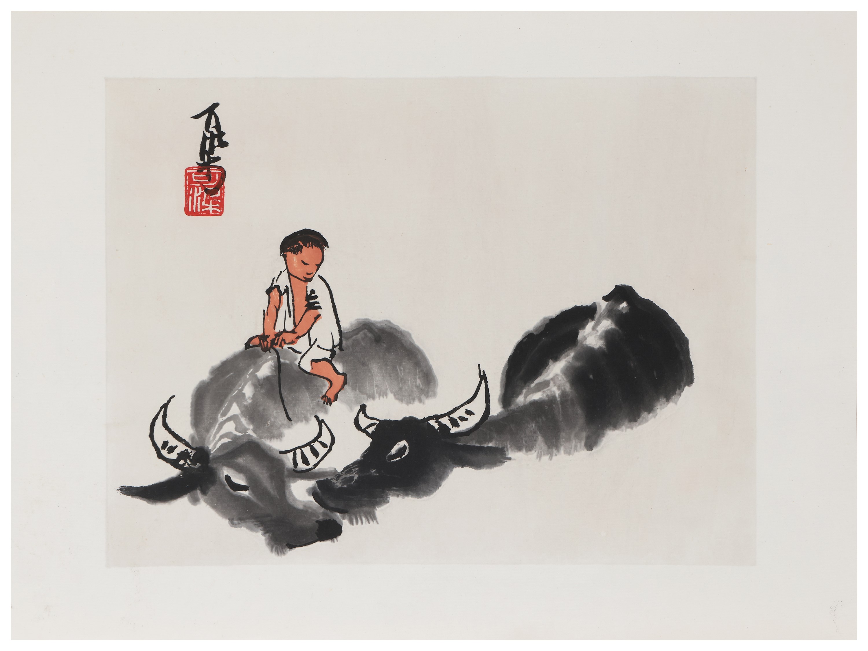 Serie di Dieci Litografie, Cina XX Secolo