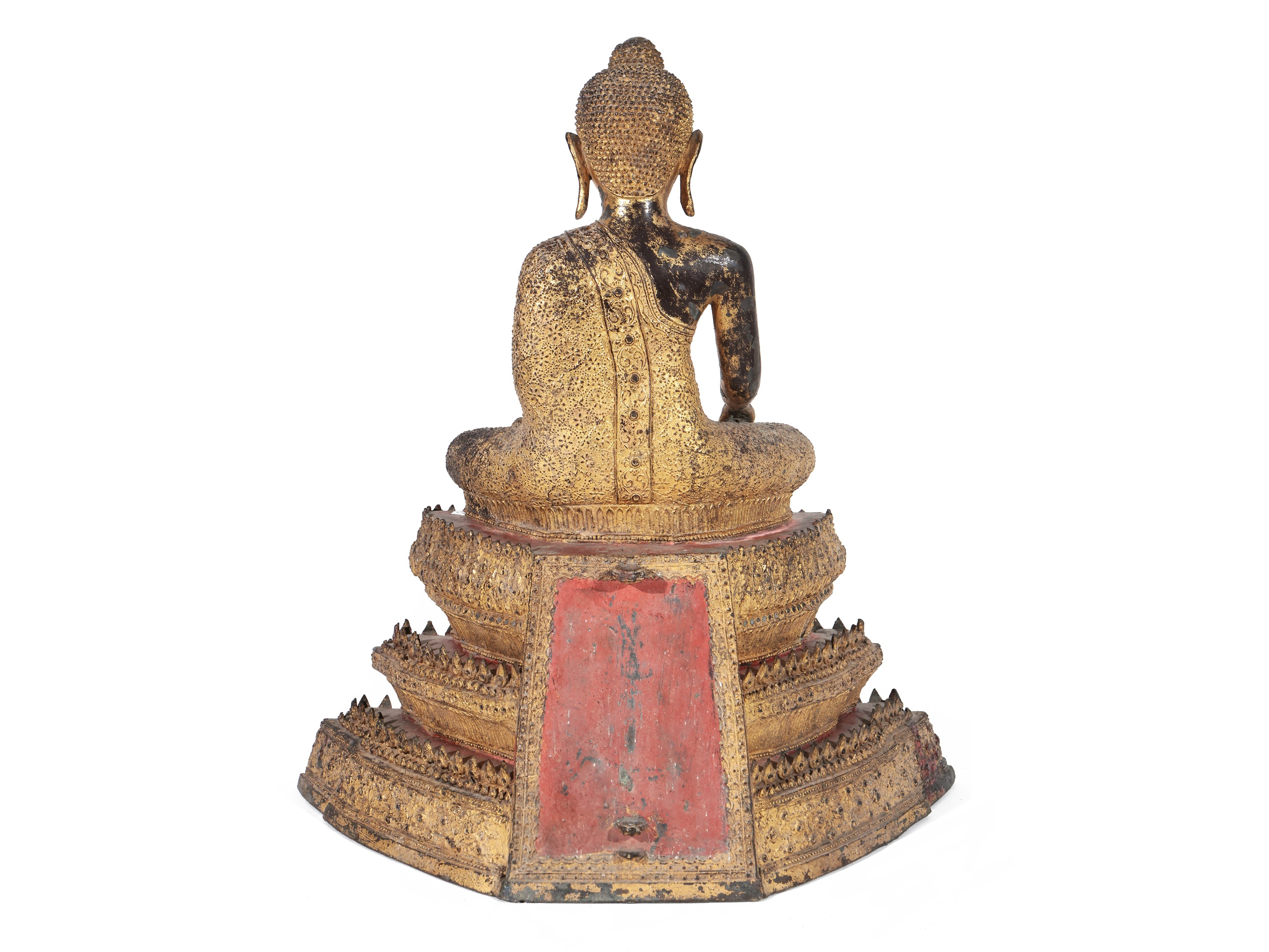 Buddha in Metallo Dorato