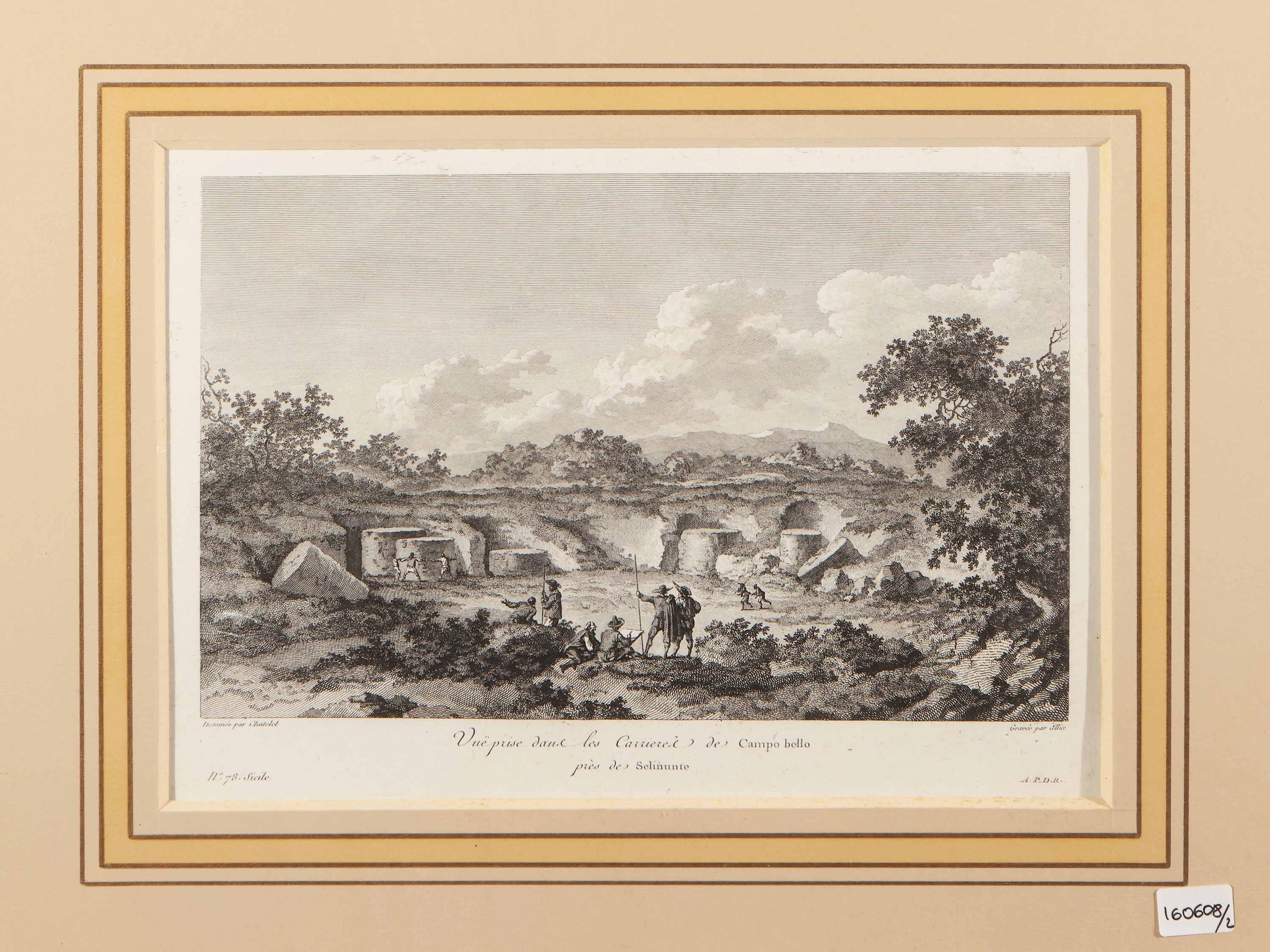 Jean Claude Richard De Saint-non - Vue D'un Lac Dans Les Environs De Castro Giovani - Vue Prise D...