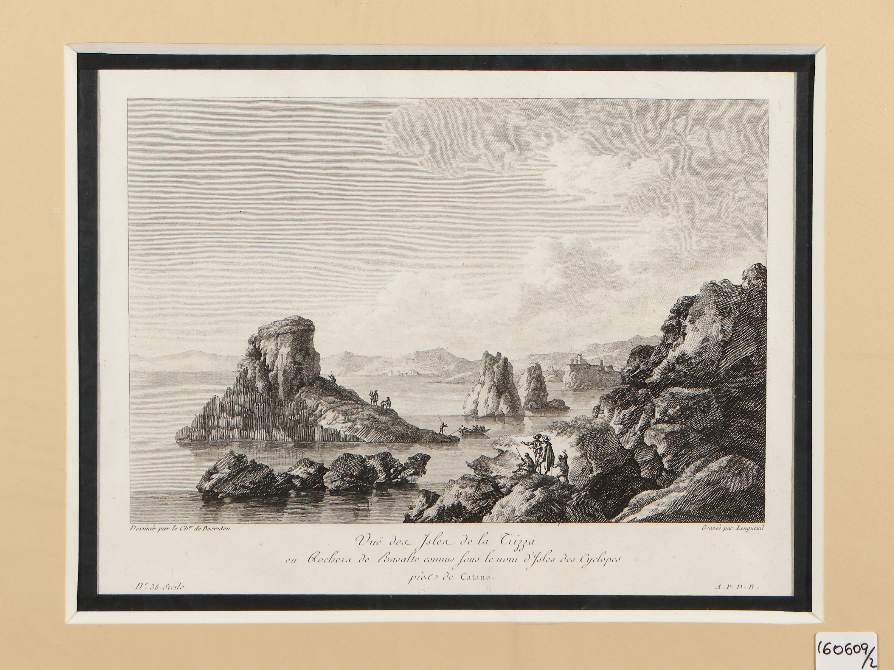 Jean Claude Richard De Saint-non - Vue Générale Des Ruines De L'ancien Théatre De Taorminum - Vue...