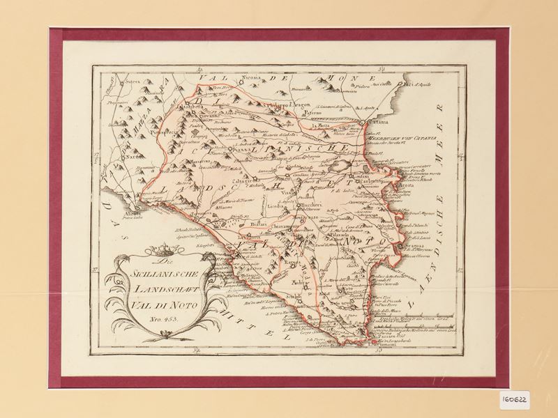 Sicilianische Landschaft Val di Noto Nro. 453 (1790)