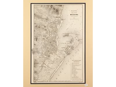 Pianta della Città di Messina