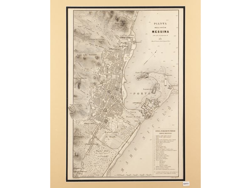 Pianta della Città di Messina