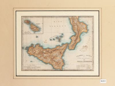 Calabria e Sicilia o Parte Meridionale Dell'italia Inferiore